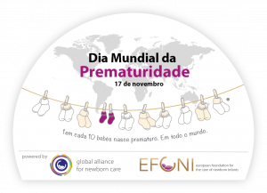 17/11 – Dia Mundial da Prematuridade: “Separação Zero: Aja agora! Mantenha pais e bebês prematuros juntos”